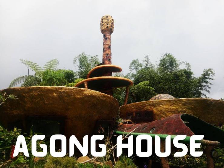 The famous house at Kublai Art Garden